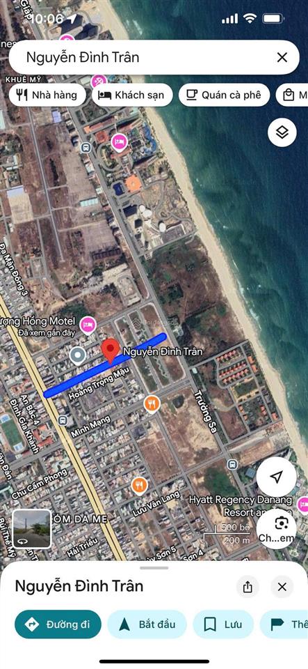 Bán lô đất đường 7m5 nguyễn đình trân, khu biển sơn thủy, khuê mỹ, ngũ hành sơn.
 diện tích 90m²