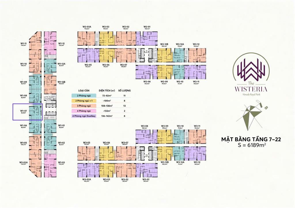5,2 tỷ/83 m2 2 ngủ(tặng thêm voucher 450700 triệu) tầng trung view khu biệt thự siêu đẹp wisteria
