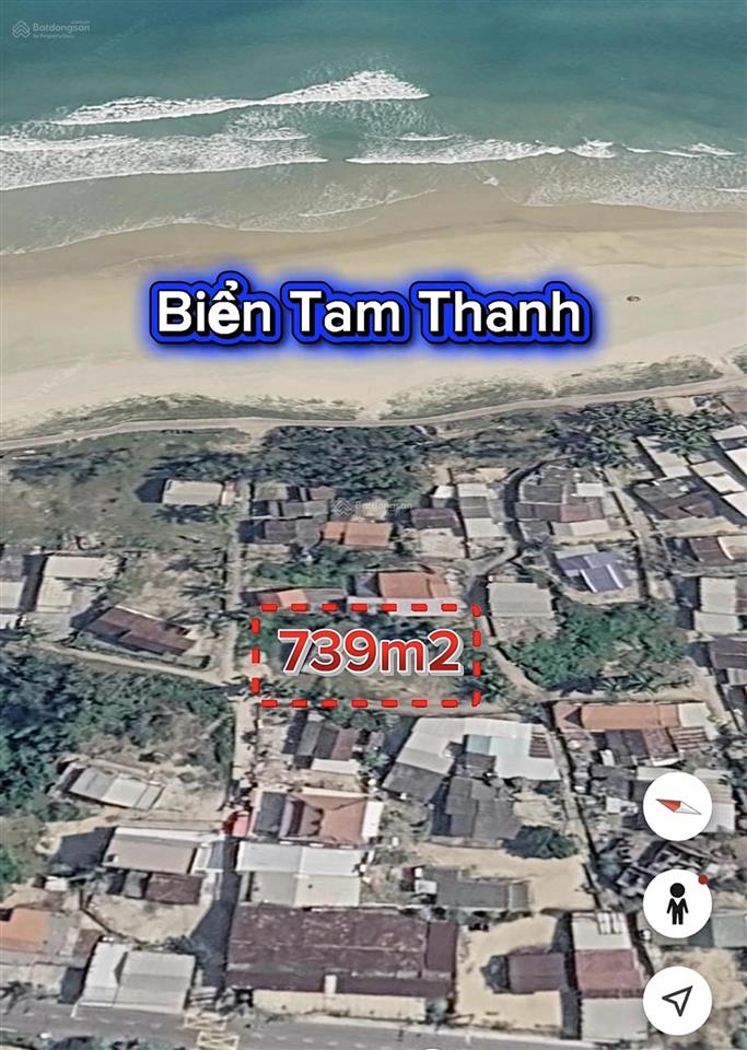 Lô đất hiếm tại biển tam thanh, 7,2 tỷ, 739 m2, giá rẻ nhất khu vực. cách biển chỉ 50m