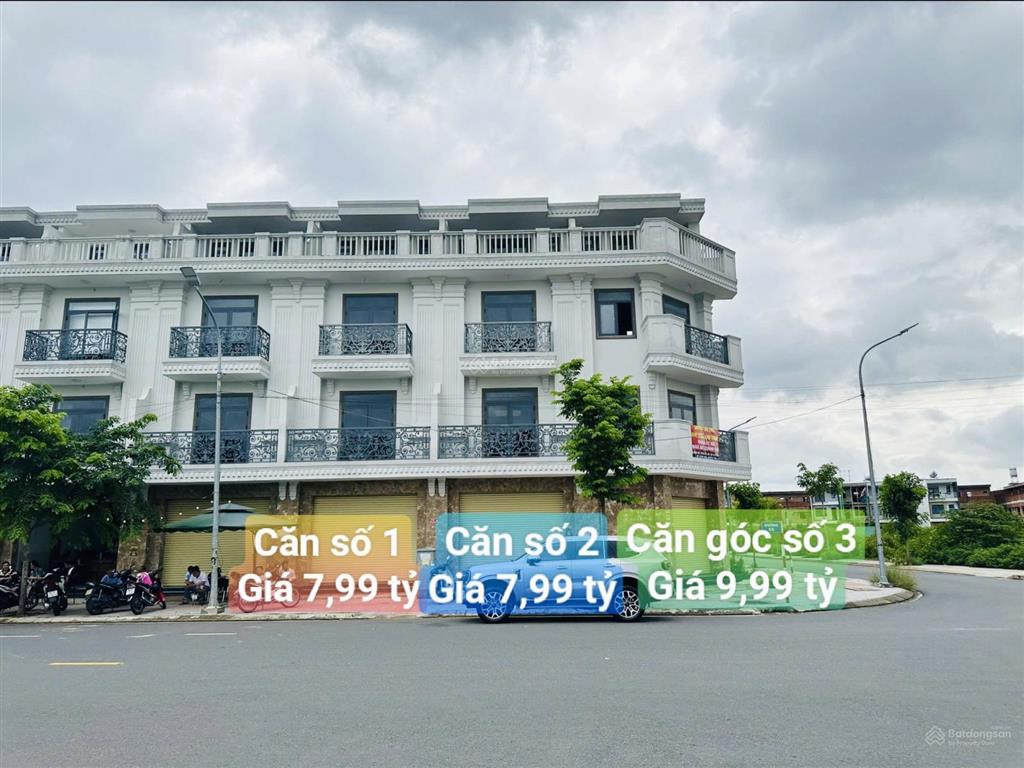 Bán nhà thô 1 trệt 3 lầu đường e6 kdc bửu long 3  view công viên