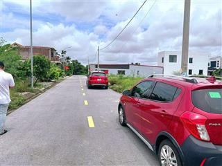 Lô đất ngõ 81 tân thành, dương kinh, hp diện tích 100m2  ngang 5m đường nhựa rộng 10m