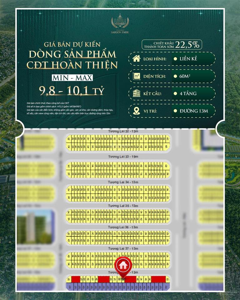Hot chính thức công bố giá bán dự kiến chi tiết giỏ hàng mở màn dự án vinhomes saigon park