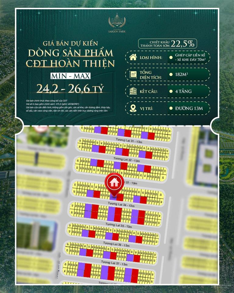 Hot chính thức công bố giá bán dự kiến chi tiết giỏ hàng mở màn dự án vinhomes saigon park