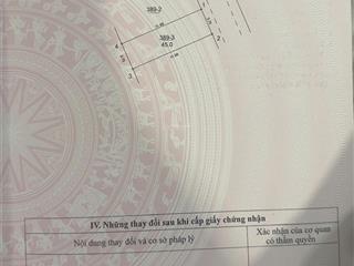 Bán 45 đất dịch vụ an thọ sđcc ngay mặt đường 3.5. ngay khu đô thị lớn  sos  0902 866 ***