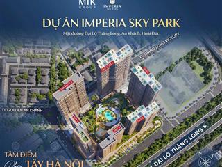 Quỹ căn studio 1pn2pn3pn tòa sky1 và sky2 kí trực tiếp chủ đầu tư mik group