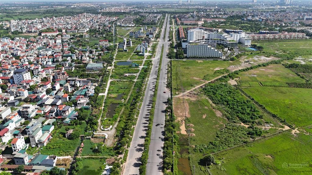 Bán 89m đất mặt đường 36m vỉa hè rộng 7,5m tại an thượng, xã an khánh, chỉ 100 tr/m2