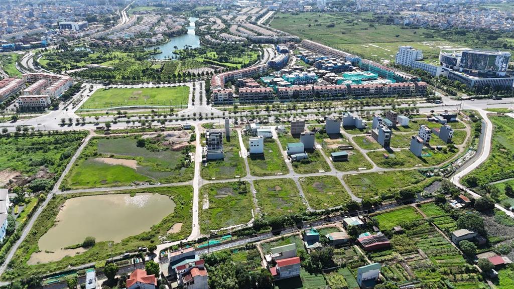 Bán 89m đất mặt đường 36m vỉa hè rộng 7,5m tại an thượng, xã an khánh, chỉ 100 tr/m2