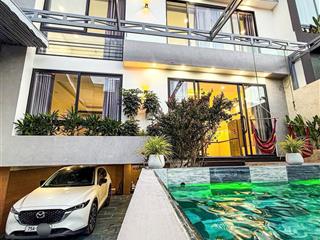 Bán villa hồ bơi hiện đại tại trần thái tông  tp huế. 100m ngang gần 10m