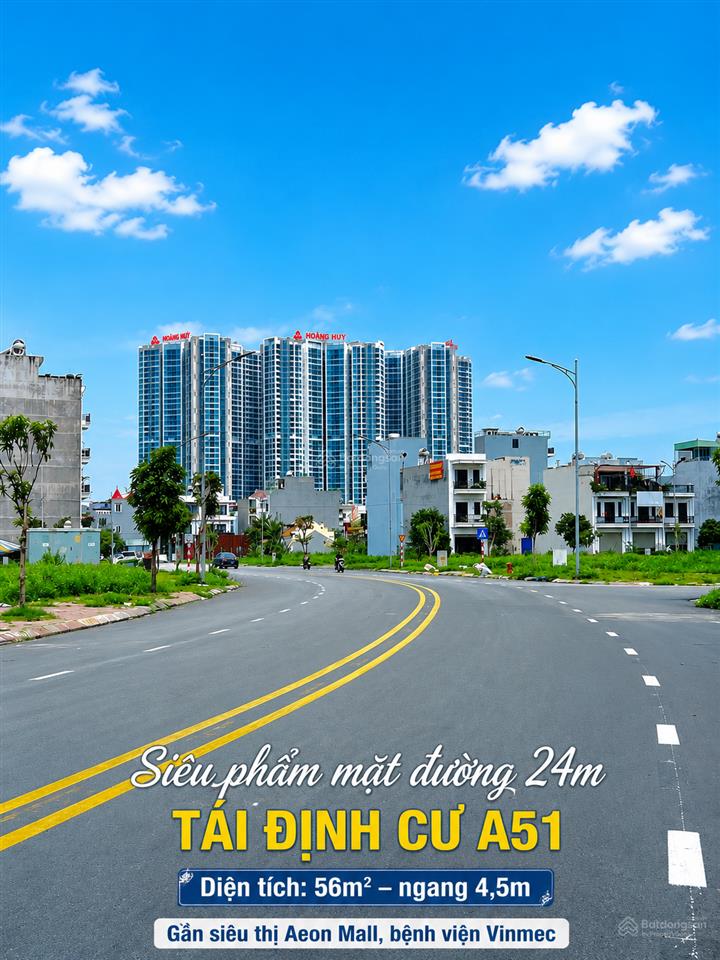 Siêu phẩm mặt đường 24m tđc a51