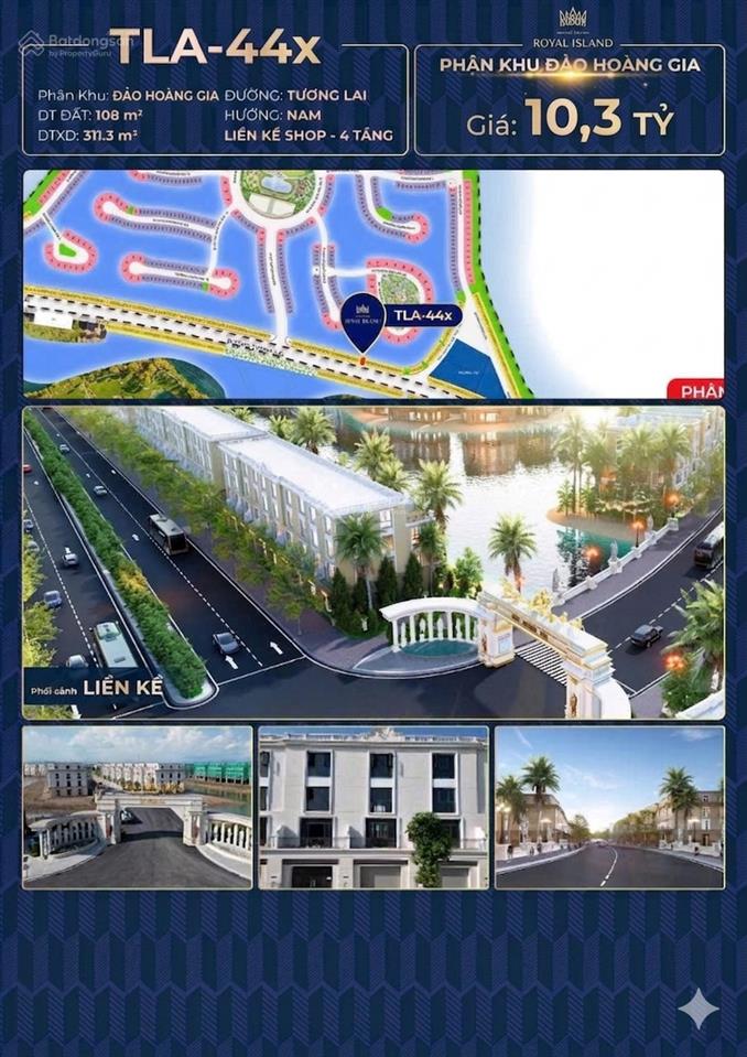 Bán tháo căn shophouse 108 m2 sót lại giá rẻ 10,3 tỷ