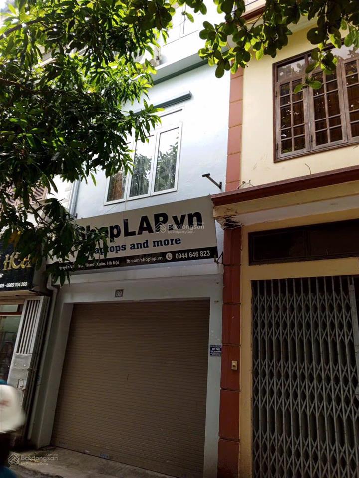 Cho thuê nhà mặt phố số 69, phố nguyễn văn trỗi, phương liệt, (quận thanh xuân cũ), hà nội