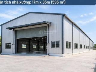 Cho thuê nhà xưởng tại đường lai uyên 25, bàu bàng diện tích 600m2