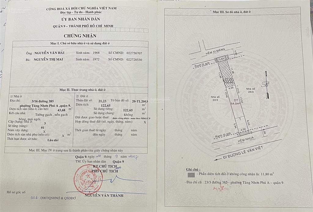 Bán nhanh lô đất hiếm, được xây 5 tầng, bao gpxd. tl giá tốt