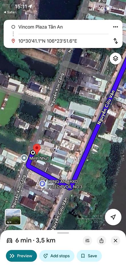 Bán gấp đất trung tâm mặt tiền đường nguyễn kim công 188m²