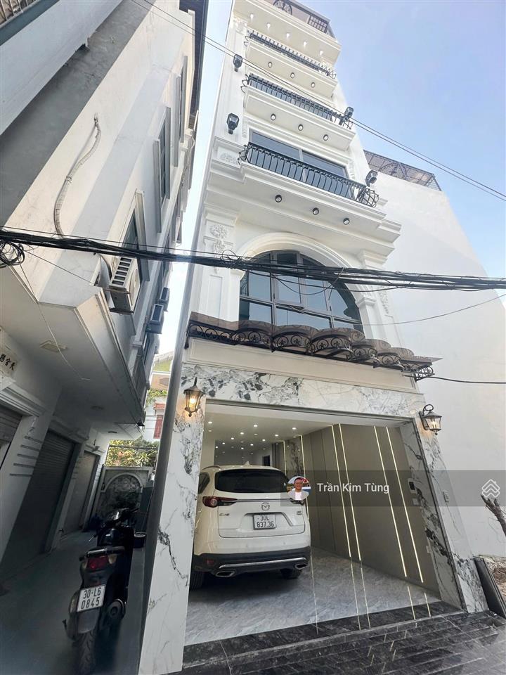 Bán nhà cổ linh đối diện aeon long biên, 42m² 6 tầng, lô góc, thang máy ô tô vào.