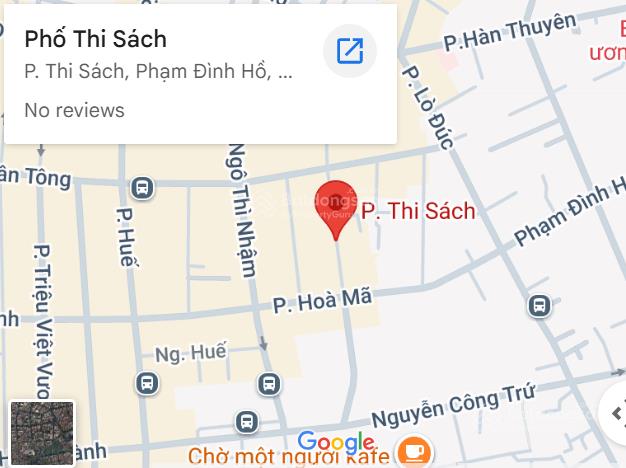 Cho thuê nhà lô góc 2 mặt tiền phố thi sách diện tích 60m2 x 2 tầng, mặt tiền 18m, nhà mới đẹp
