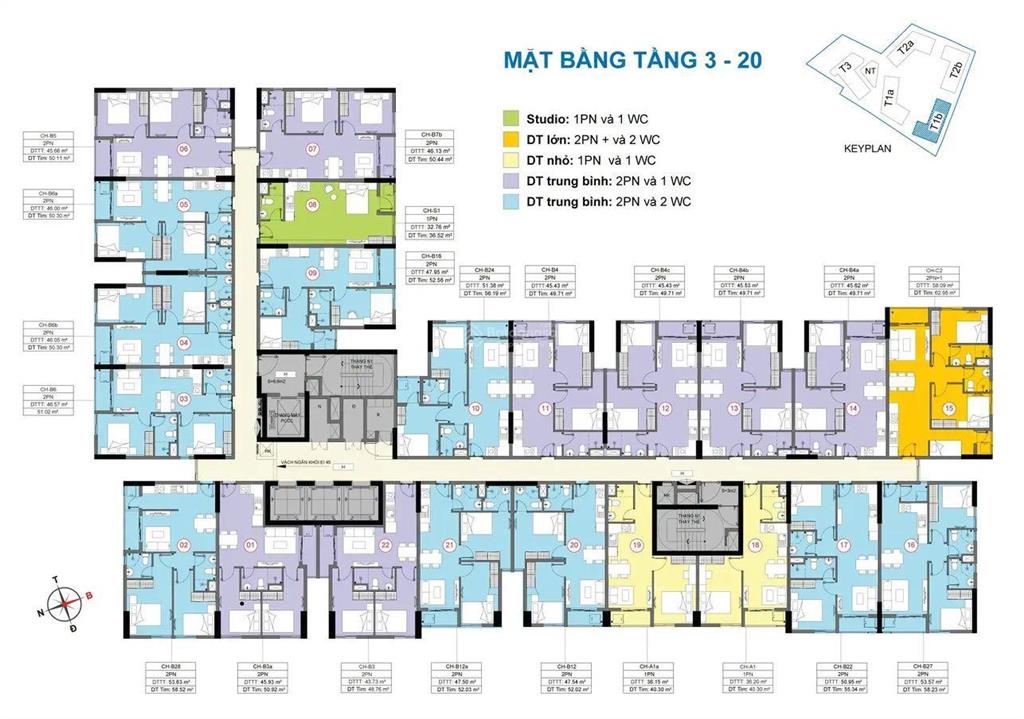 Căn hộ 2pn, 50m2 giá chỉ 1.7 tỷ full vat cuối năm nhận nhà 2026. thanh toán chỉ 400tr nhận nhà