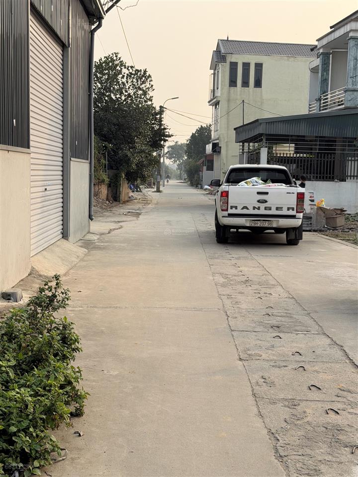 Bán đất 70m² trục chính bìa làng tại thị trấn quang minh. pháp lý đầy đủ, không quy hoạch