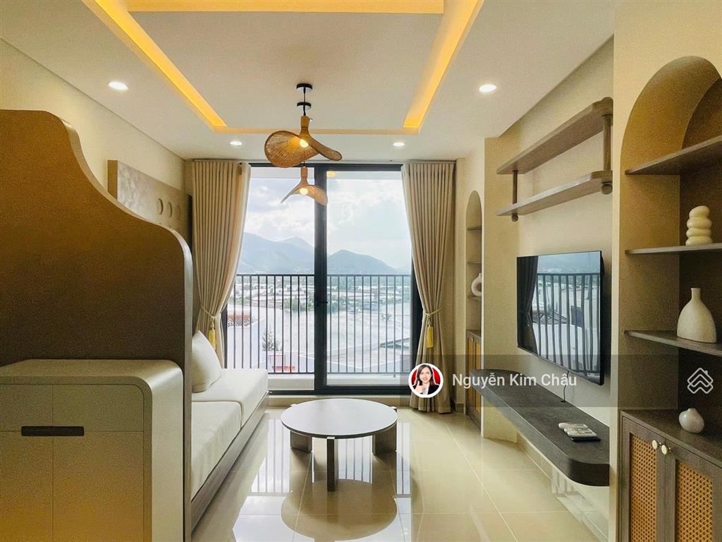 Căn góc view sông 2pn 72m2 ct2 phước long nha trang đối diện đảo 2 sun group 4 ty600 tầng trung đẹp