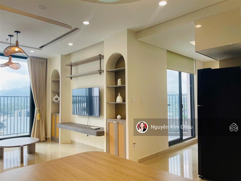 Căn góc view sông 2pn 72m2 ct2 phước long nha trang đối diện đảo 2 sun group 4 ty600 tầng trung đẹp