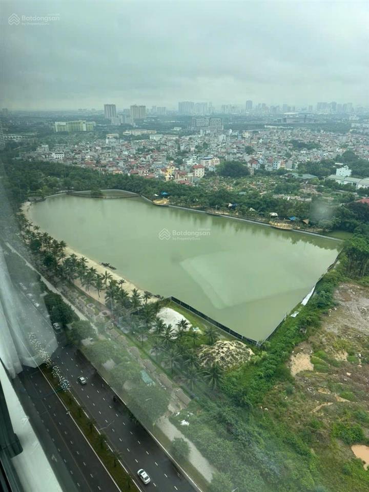 Cho thuê căn góc 2 ngủ cộng tầng trung tòa b masteri west heights