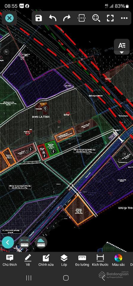Nhỉnh 9 tỷ có ngay 65,2m2 trục chính đất đấu giá x2 la tinh, gần vành đai 4.  0961 628 ***