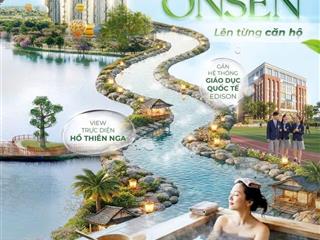Ecopark ra mắt căn hộ onsen đầu tiên tại eco retreat. 3pn view hồ thiên nga trực diện  8,5tỷ 130m2