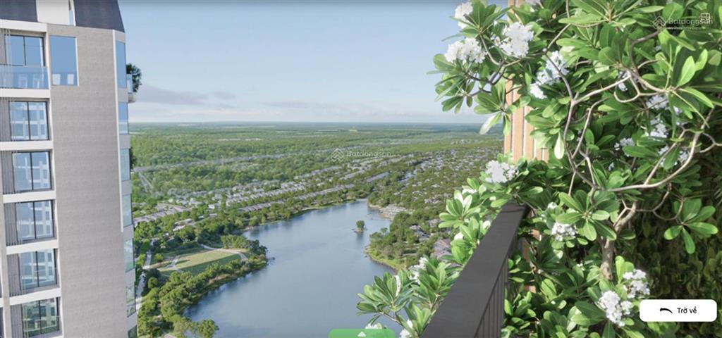 Bán căn hộ khu forest onsen (eco retreat) căn 2pn 2wc  tầng cao. view sông bến lức & hồ thiên nga
