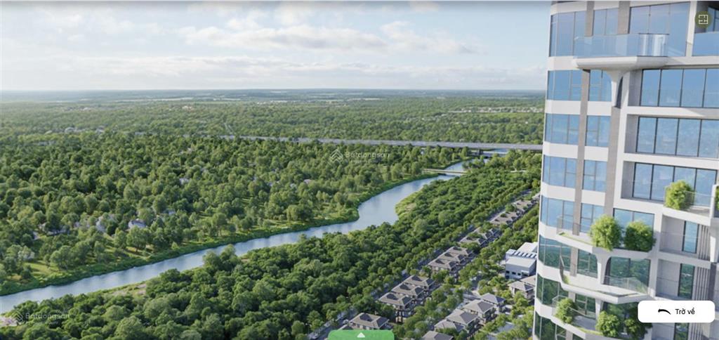 Bán căn hộ khu forest onsen (eco retreat) căn 2pn 2wc  tầng cao. view sông bến lức & hồ thiên nga