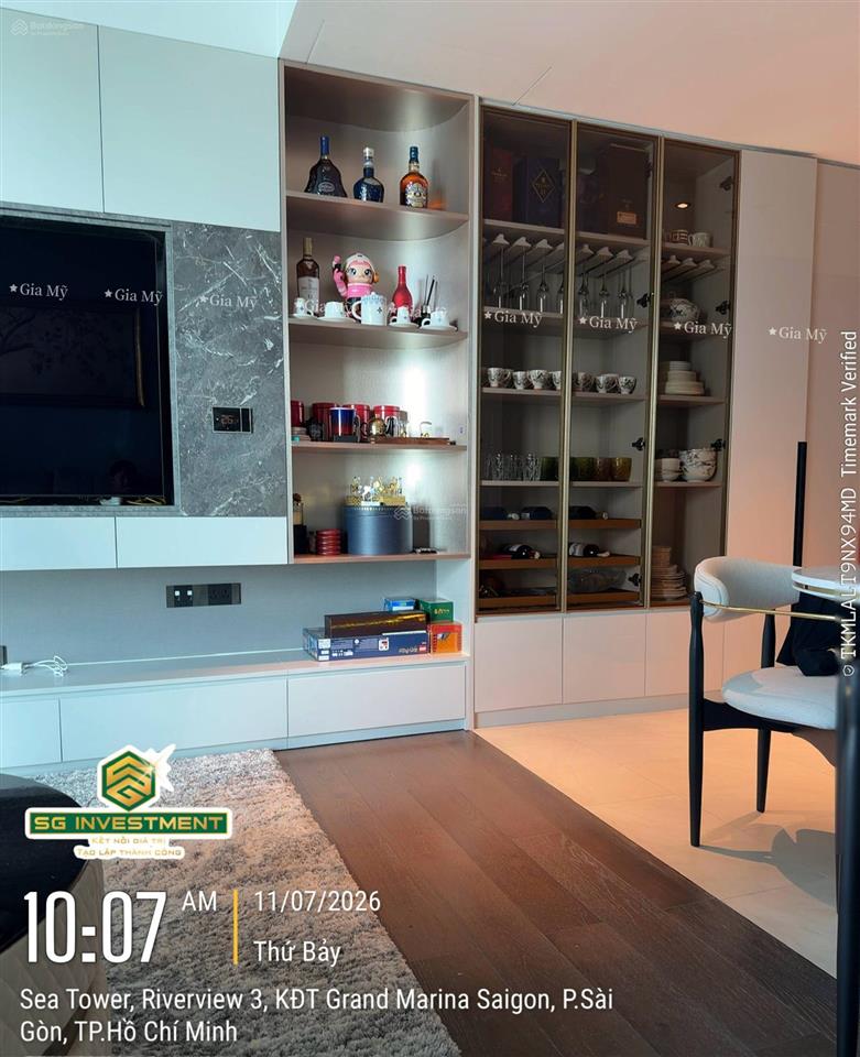 Chủ gửi bán 1 căn hiếm có l grand marina saigon  2pn 33 tỷ 71,6m2. view sông thủ thiêm quận 1