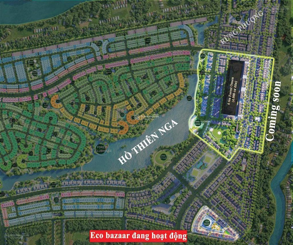 Eco retreat  nhận đặt chỗ phân khu mới, trung tâm mùa lễ hội. nhà phố chỉ từ 5,99 tỷ/căn. tt 15%