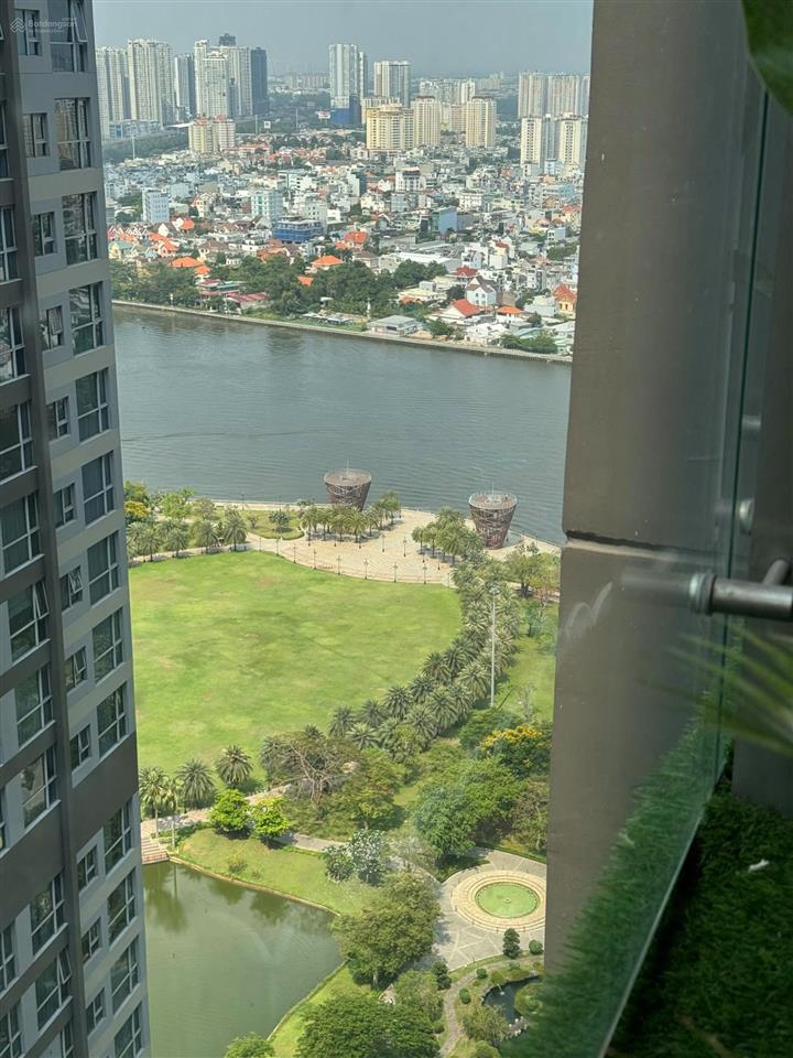 Giảm giá sâu bán gấp 3pn khu park vinhomes central park, full nội thất cao cấp, view sông
