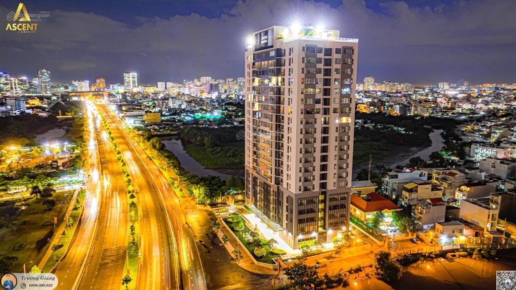 Giá tốt cho thuê 2pn ascent lakeside  93m2  tầng trung  nội thất cơ bản