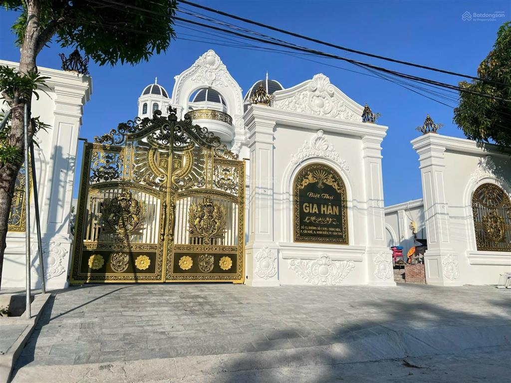 Bán biệt thự cồn khương, khu nghỉ dưỡng cồn khương, ninh kiều, cần thơ