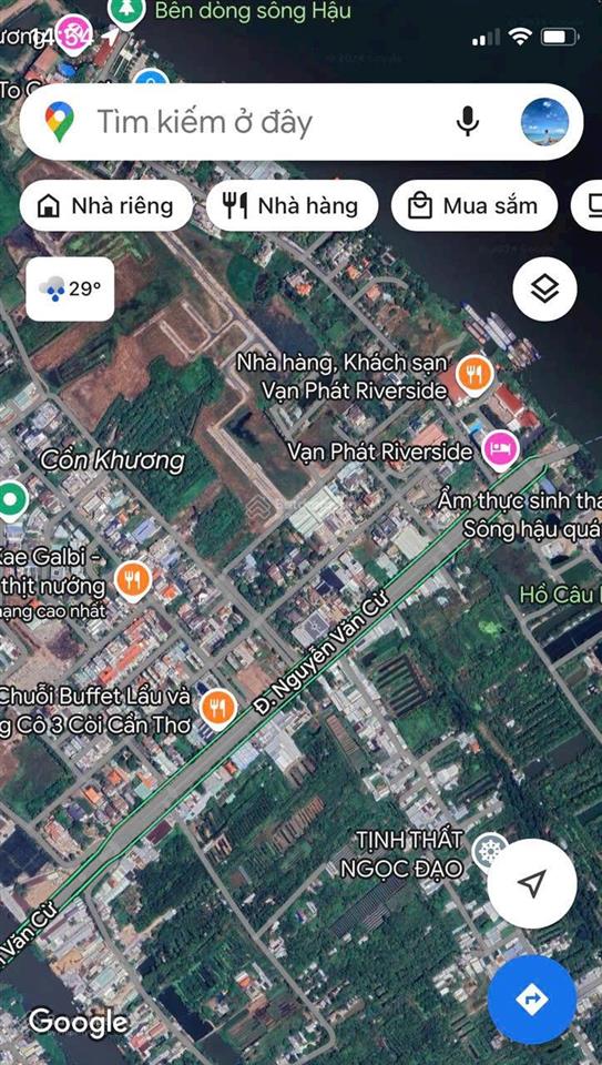 Bán cặp nền biệt thự cồn khương, khu biệt thự nghỉ dưỡng tại trung tâm thành phố cần thơ