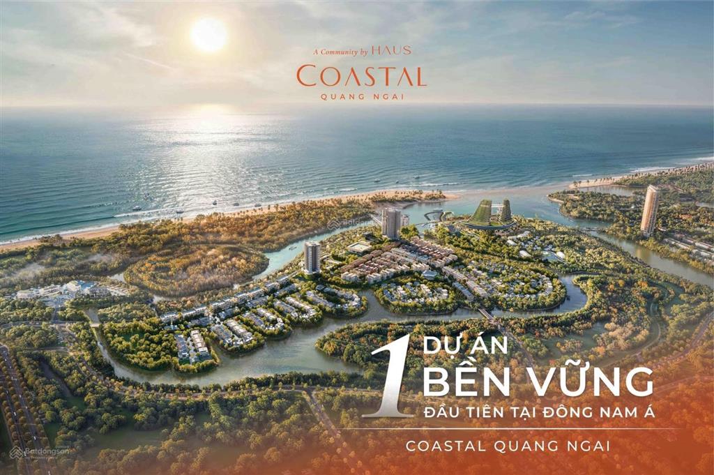 Thông tin dự án coastal quảng ngãi  một cộng đồng được kiến tạo bởi haus
