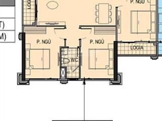 Bán pr6xx15 3n 86.8m2 lô góc giá chỉ 6 tỷ view hồ bơi và tháp effel
