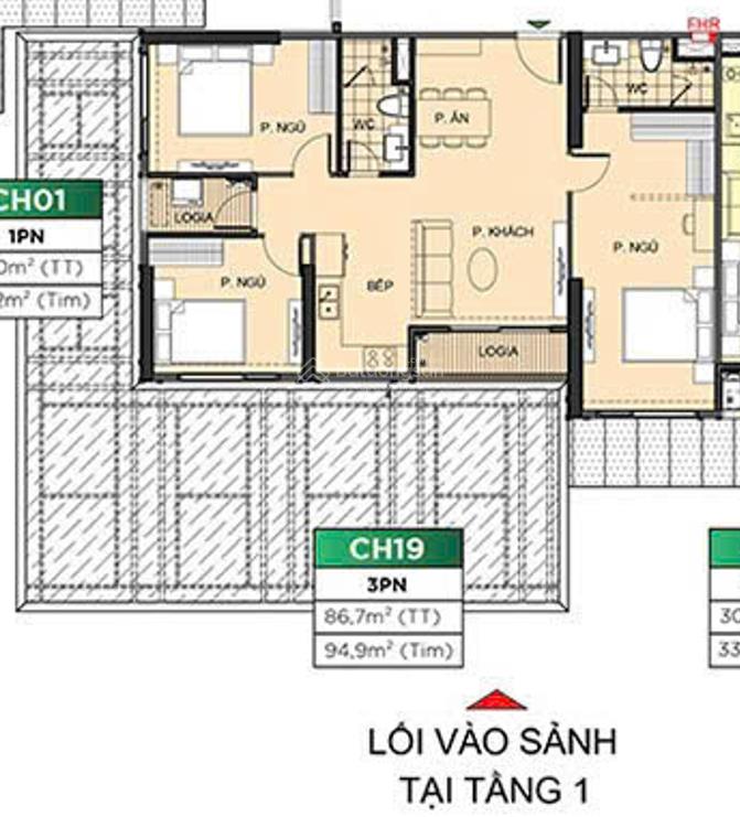Bán zr3xx19 3pn lô góc view hồ san hô giá chỉ từ 6.2x tỷ,  0911 269 ***
