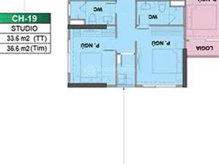Bán ld3xx18 2pn lô góc 64.6m2 hướng tb tn view trường học giá chỉ 4,3 tỷ