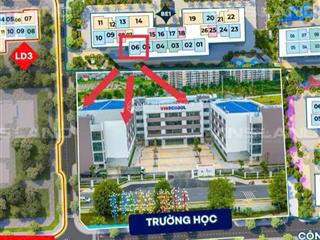 Bán be1xx06 2pn căn góc tầng trung nhìn vinschool, giá chỉ từ 4.5x tỷ
