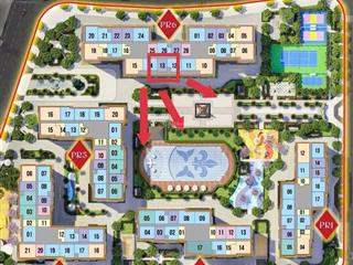 Bán pr6xx13 1n + tầng trung view hồ bơi, giá chỉ từ 3.33 tỷ