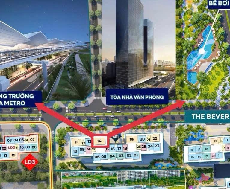 3n vip chân dài 108m2 be1xx14 hướng đb  đn view gametro, giá chỉ 7.4 tỷ