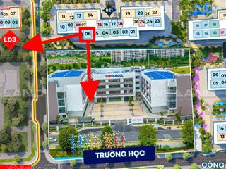 Siêu rẻ be1xx06 2pn lô góc hướng tb  tn view vinschool giá chỉ có 64tr/m