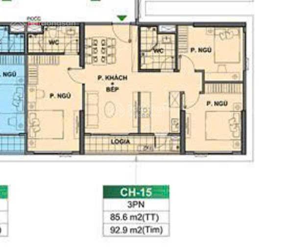 Siêu phẩm be3xx15 căn góc 3n view siêu thoáng nhìn cả bể cảnh quan và trường học