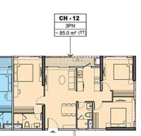 Cực rẻ căn pr1xx12, 3n 2wc, 85.2 m2 tầng đẹp view trực diện bể bơi 1000m  tháp effel