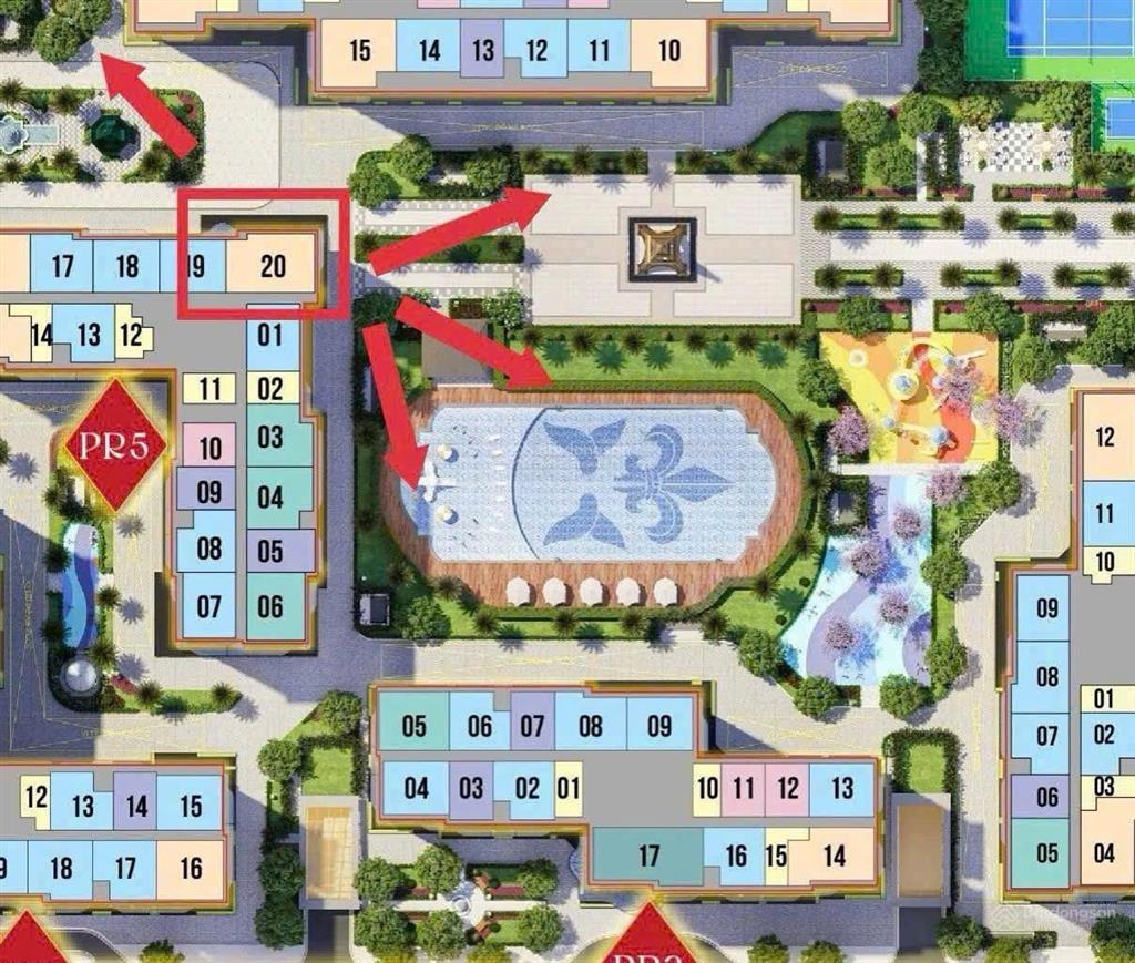 Bán pr5xx20 hoa hậu paris đông nam  đông bắc không chênh bán bằng giá hđmb