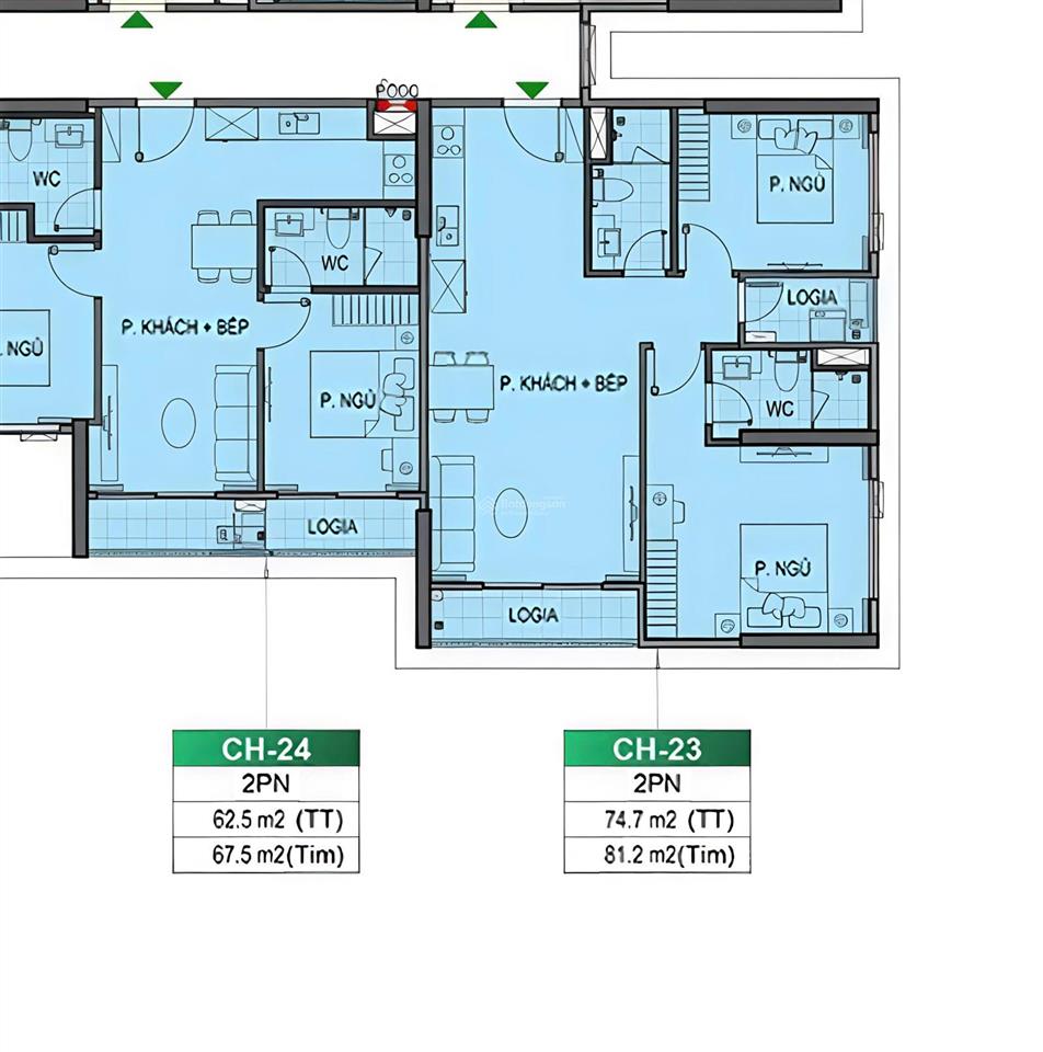 Siêu phẩm be1xx23 2pn lô góc tầng trung hướng đntn view đẹp giá chỉ từ 4.75 tỷ