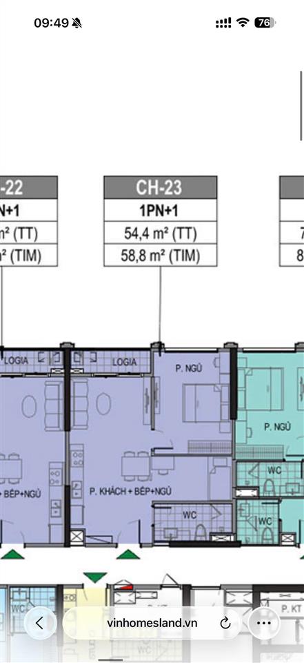 Bán 1n + pr6xx23 hướng đông bắc view công viên green park diện tích lớn giá chỉ 3.4 tỷ