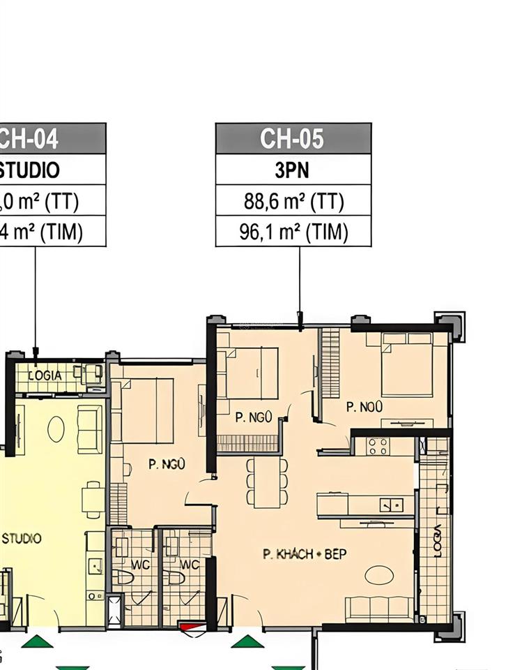 Giá tốt pr6xx05 3n hướng đbđn view công viên + hồ điều hòa giá chỉ từ 5.9x tỷ