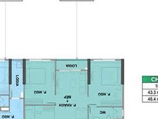 Bán ld3xx27 75.9m2 2pn+ lô góc tầng trung hướng đb đn view hồ giá chỉ từ 4.8x tỷ